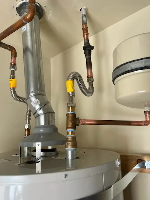 Water heater installation and plumbing repair in Central Visalia